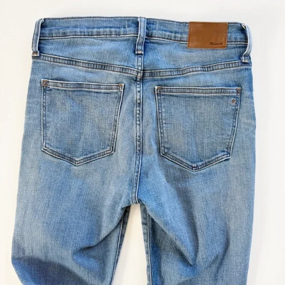 Madewell 9” High Rise Distressed Skinny Jeans size 28 - Picture 6 of 7